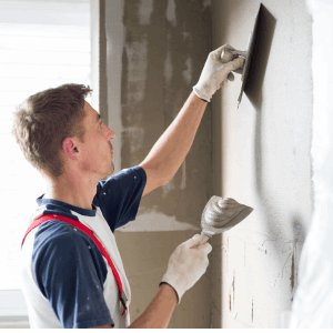 Skim fill walls for good preparation