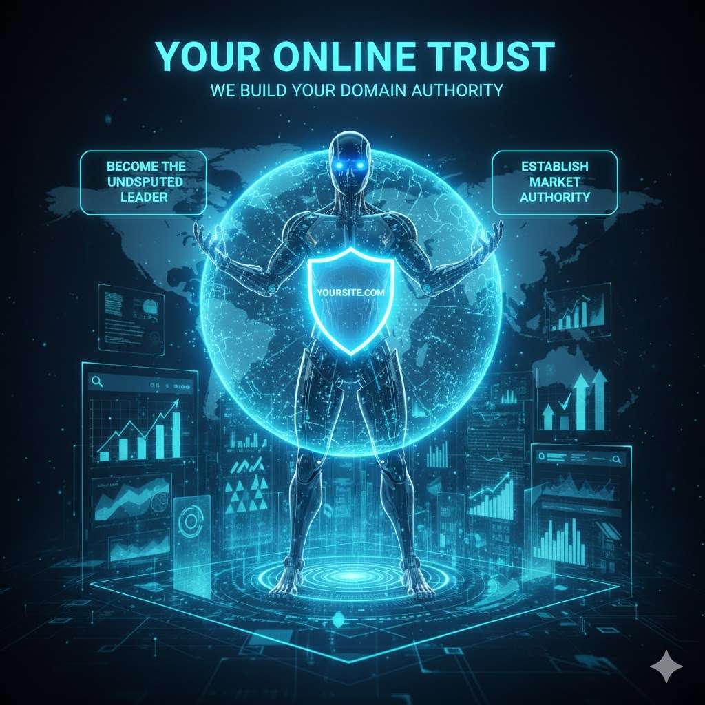 SEO AI domain authority and online trust