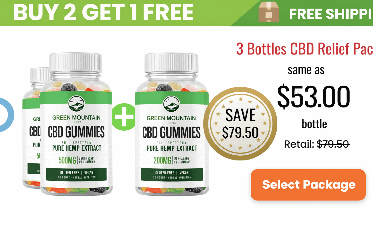 Green Mountain CBD Gummies