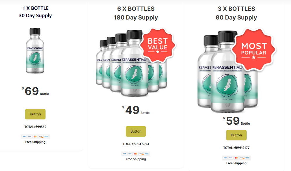 pricing kerassentials