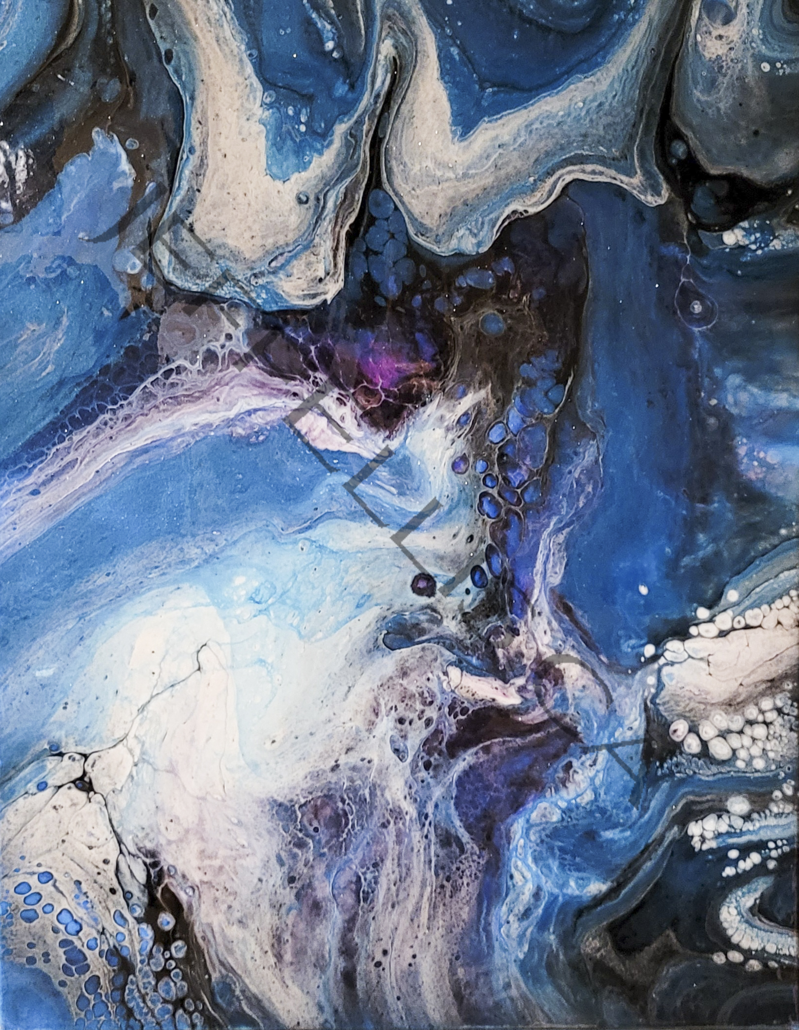 Art By Jeff Ellis Pour Painting