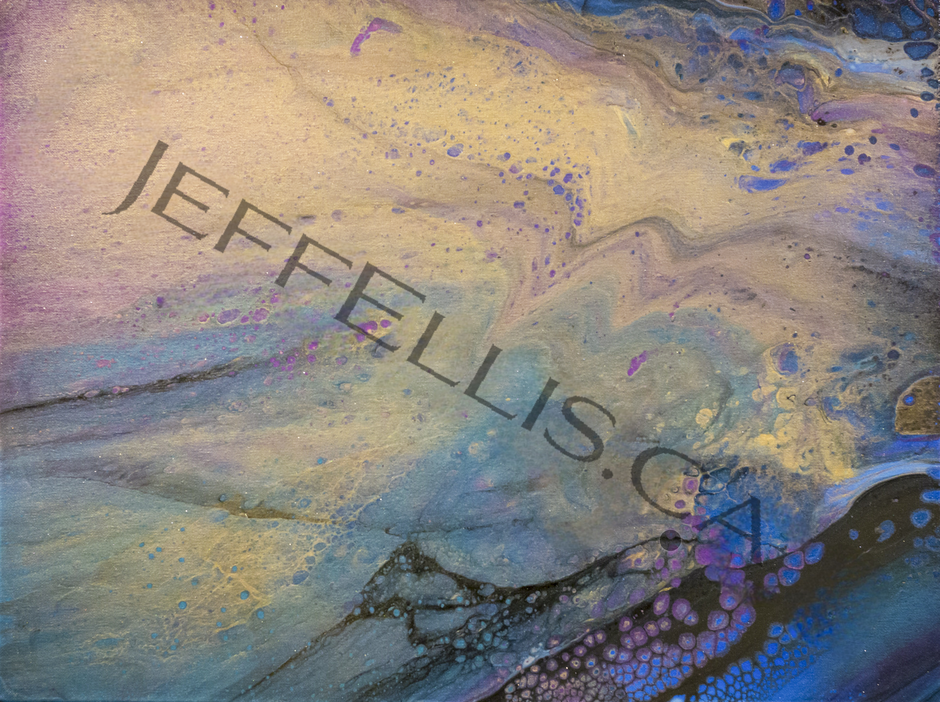 Art By Jeff Ellis Pour Painting