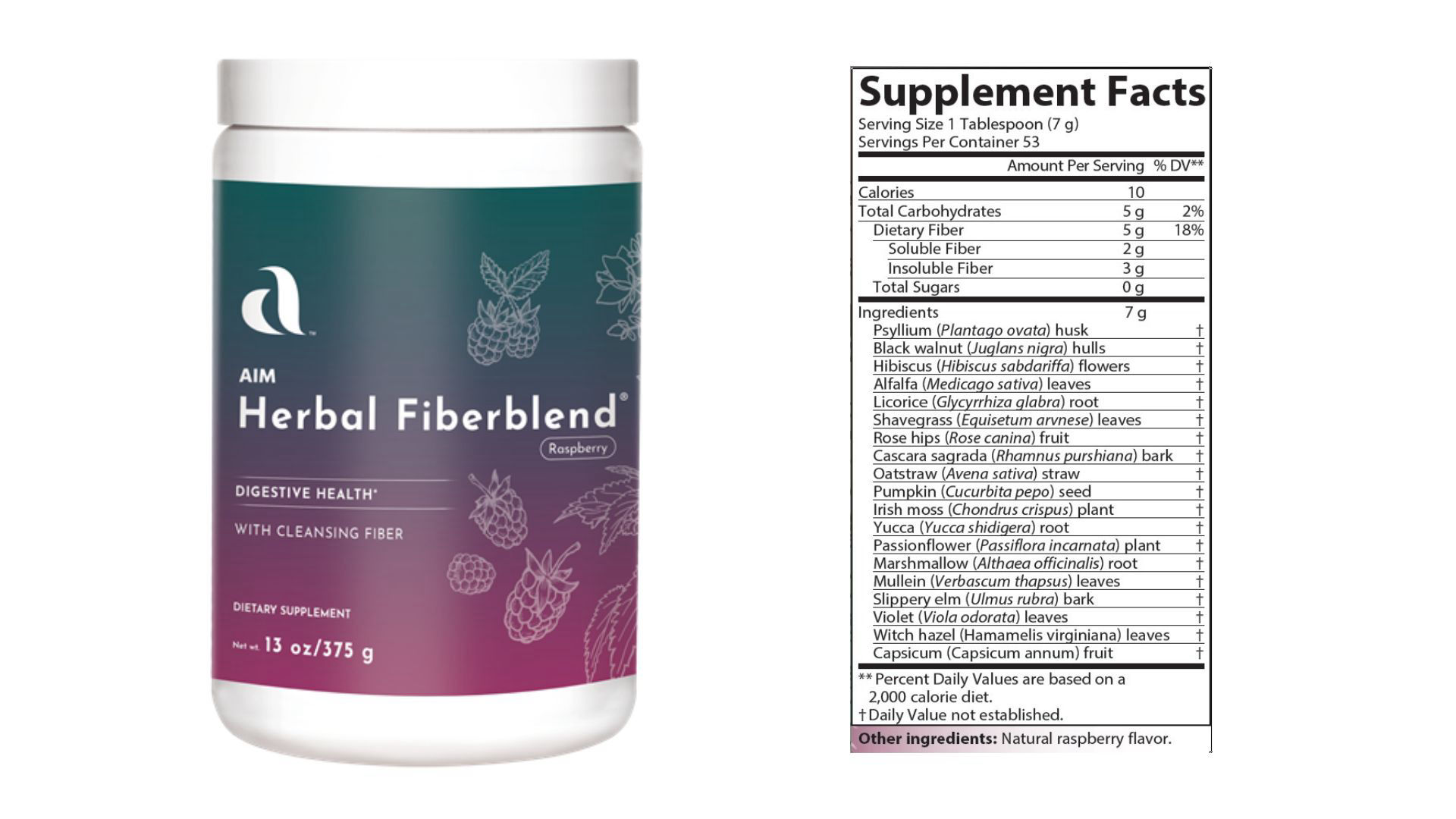 Herbal Fiberblend Raspberry
