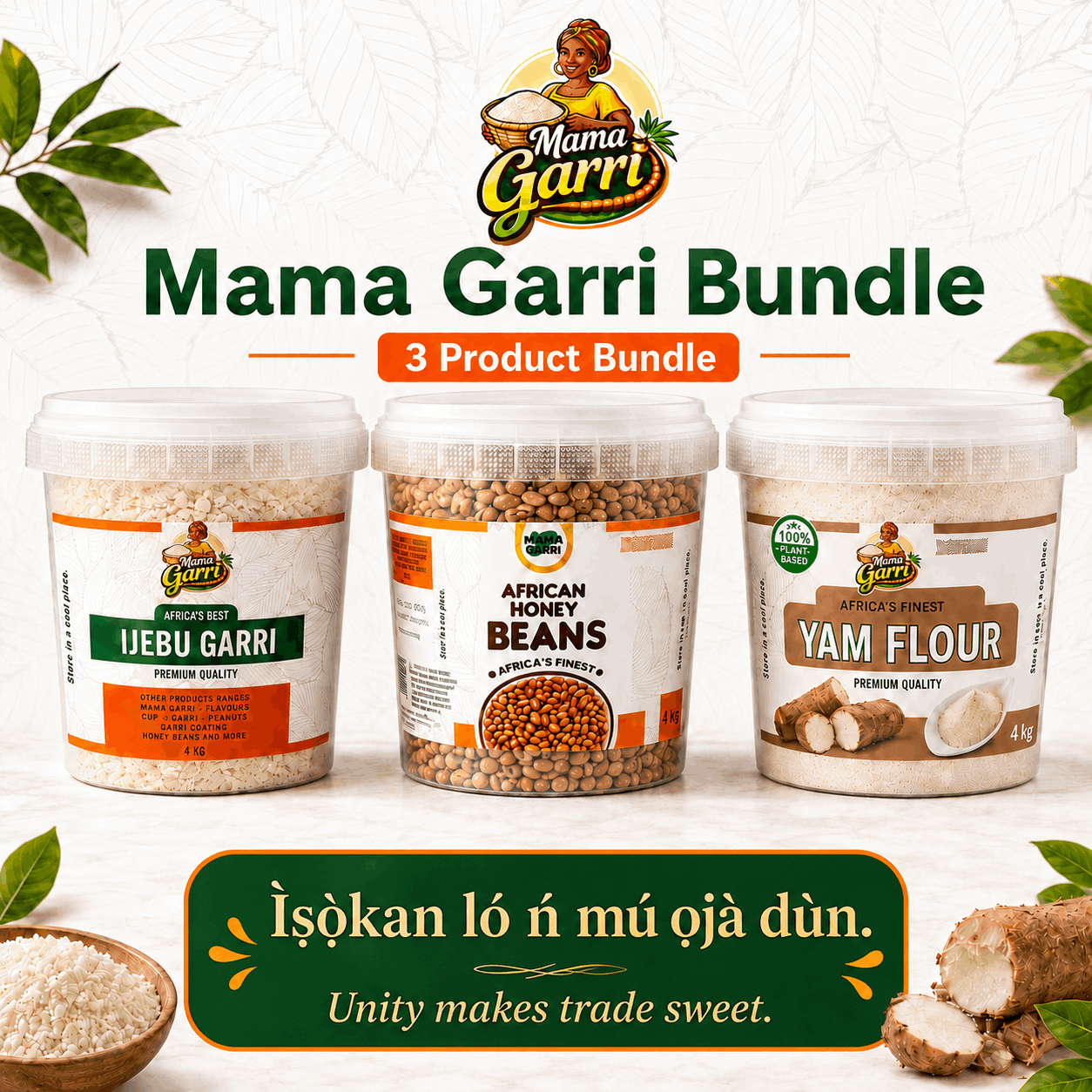Taste the Tradition of Africa - Mama Garri Bundle