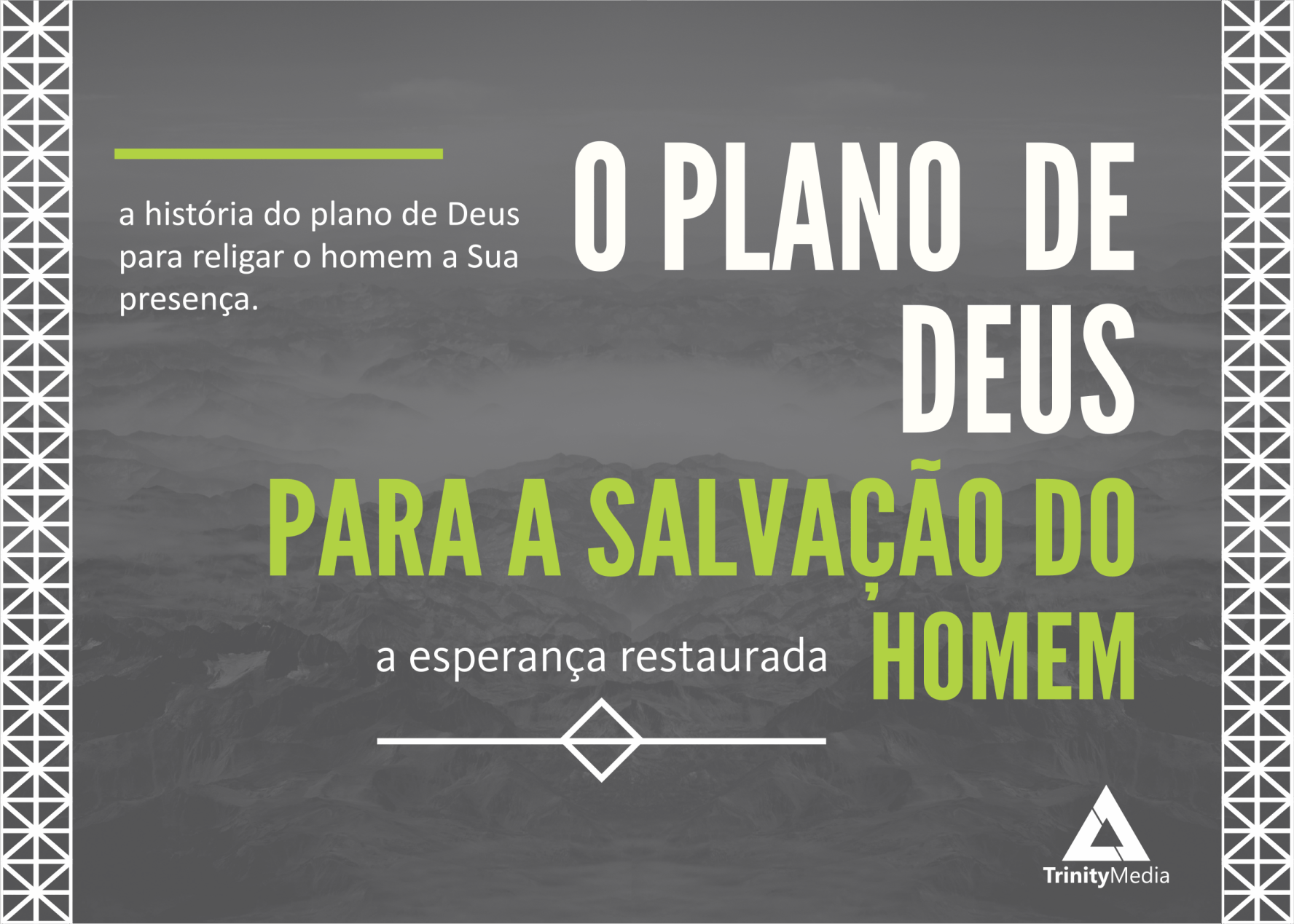 Panfleto de Evangelismo - O Plano de Deus para a salvação dos homens