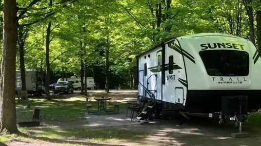 RV-Trip-Travel-Trailer-Campsite