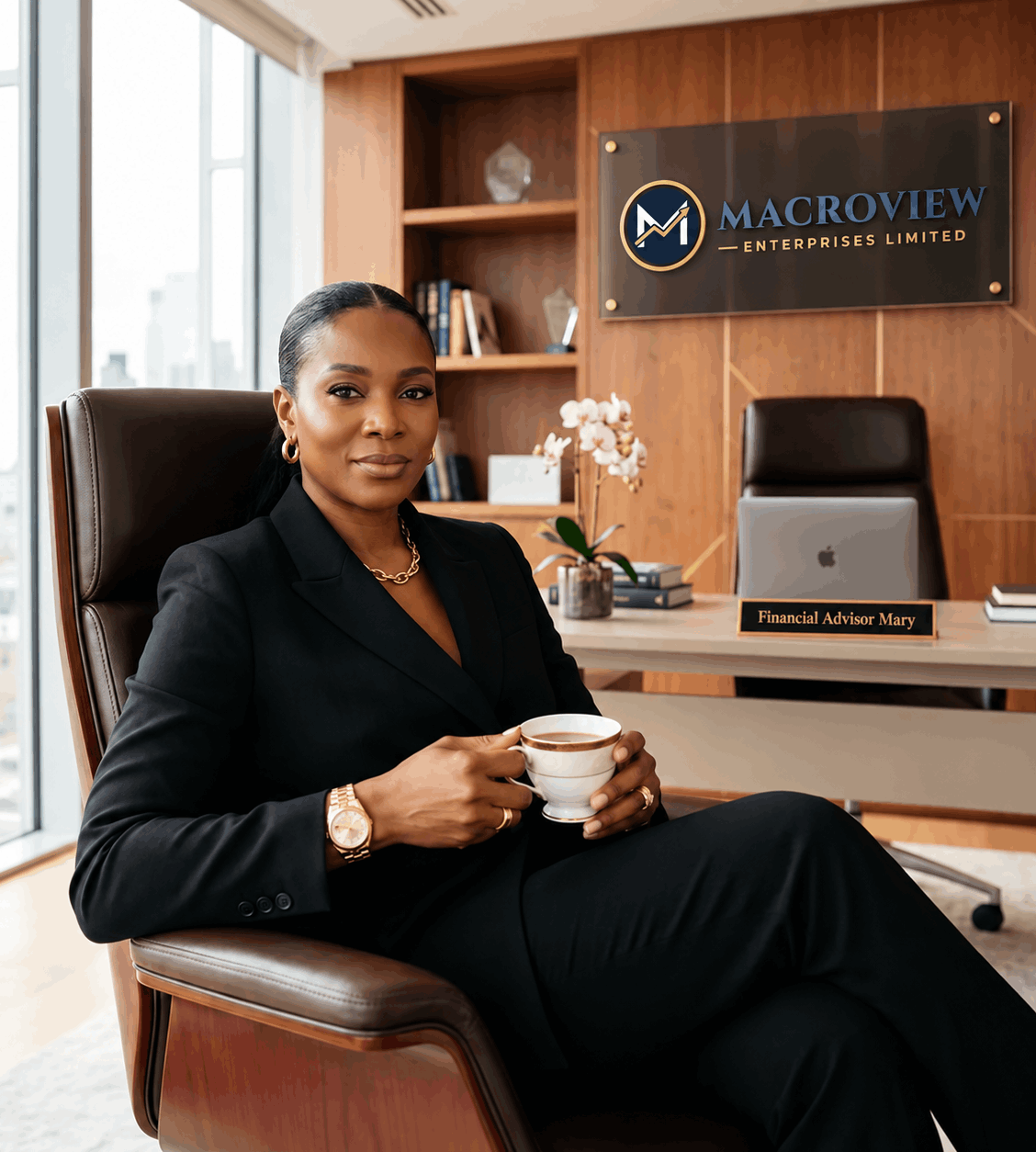 Kenyan financial advisor Macroview