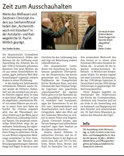 Bericht Christoph Anders Paulinus