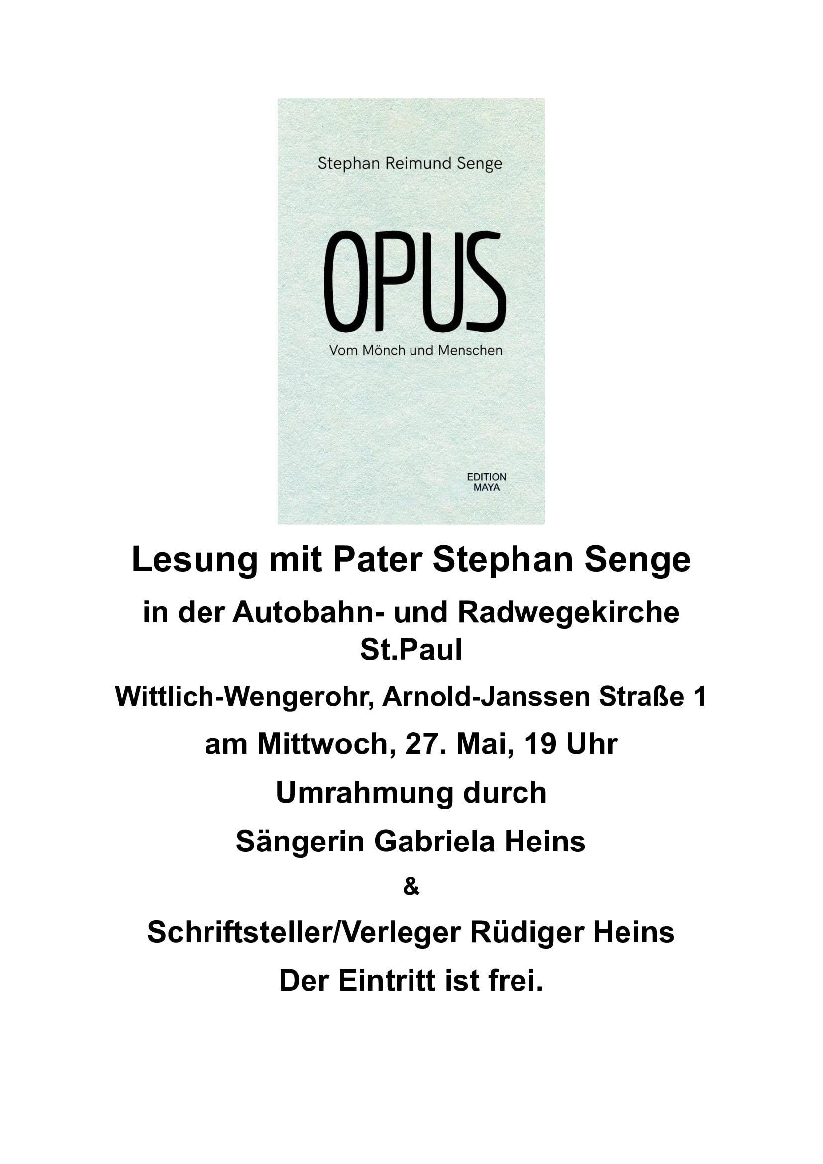 Lesung Stephan Senge
