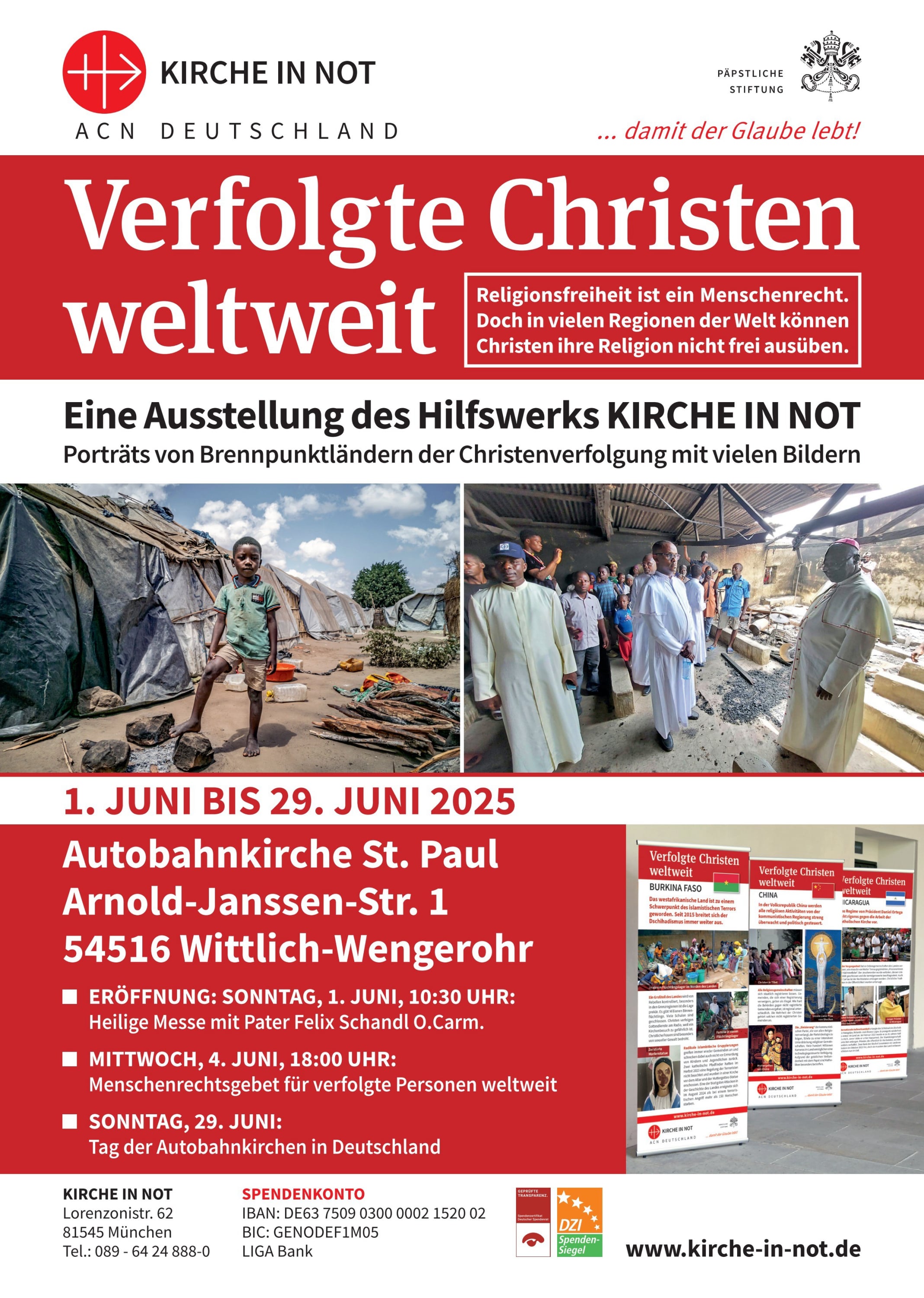 Ausstellung Verfolgte Christen