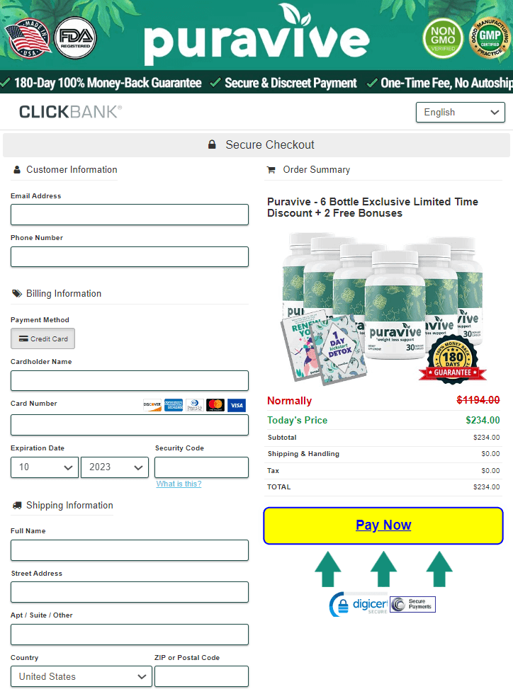 Rice Hack to Lose Weight Order Page