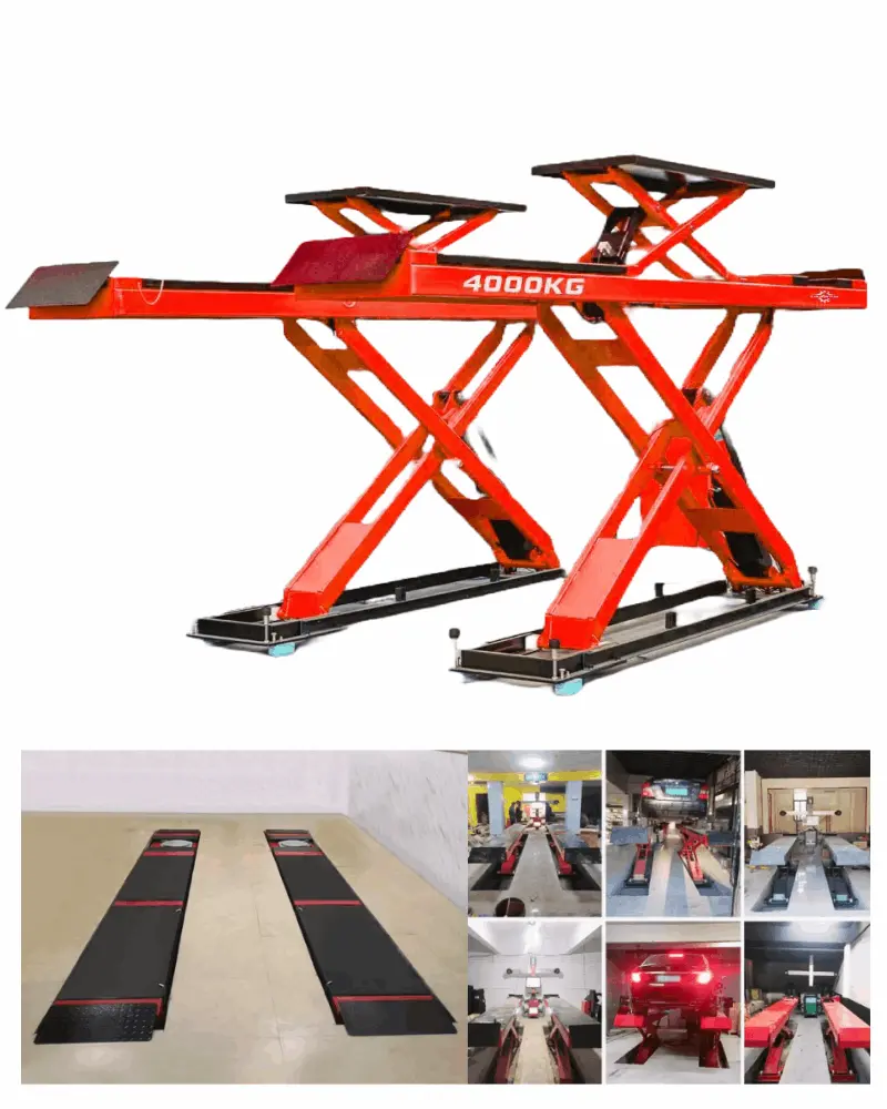 In-ground Large Scissor Car Lift