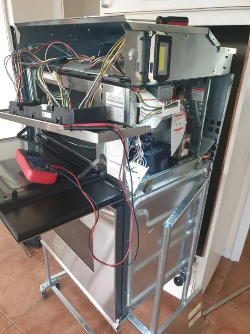 Oven repair