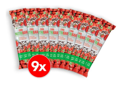 BOX NUTRIPLUS Chia Fehérje szelet ( 9 db. ) PK9700577