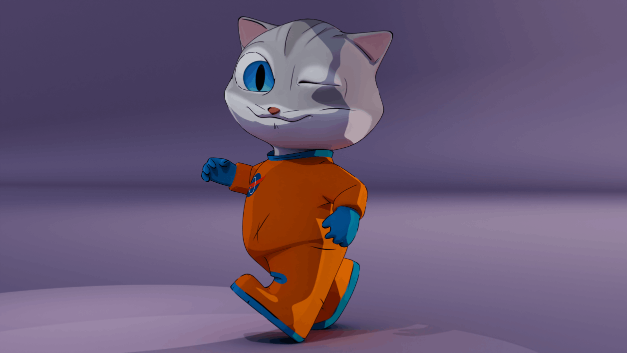 Hoshi Walking by Adrián Holguín