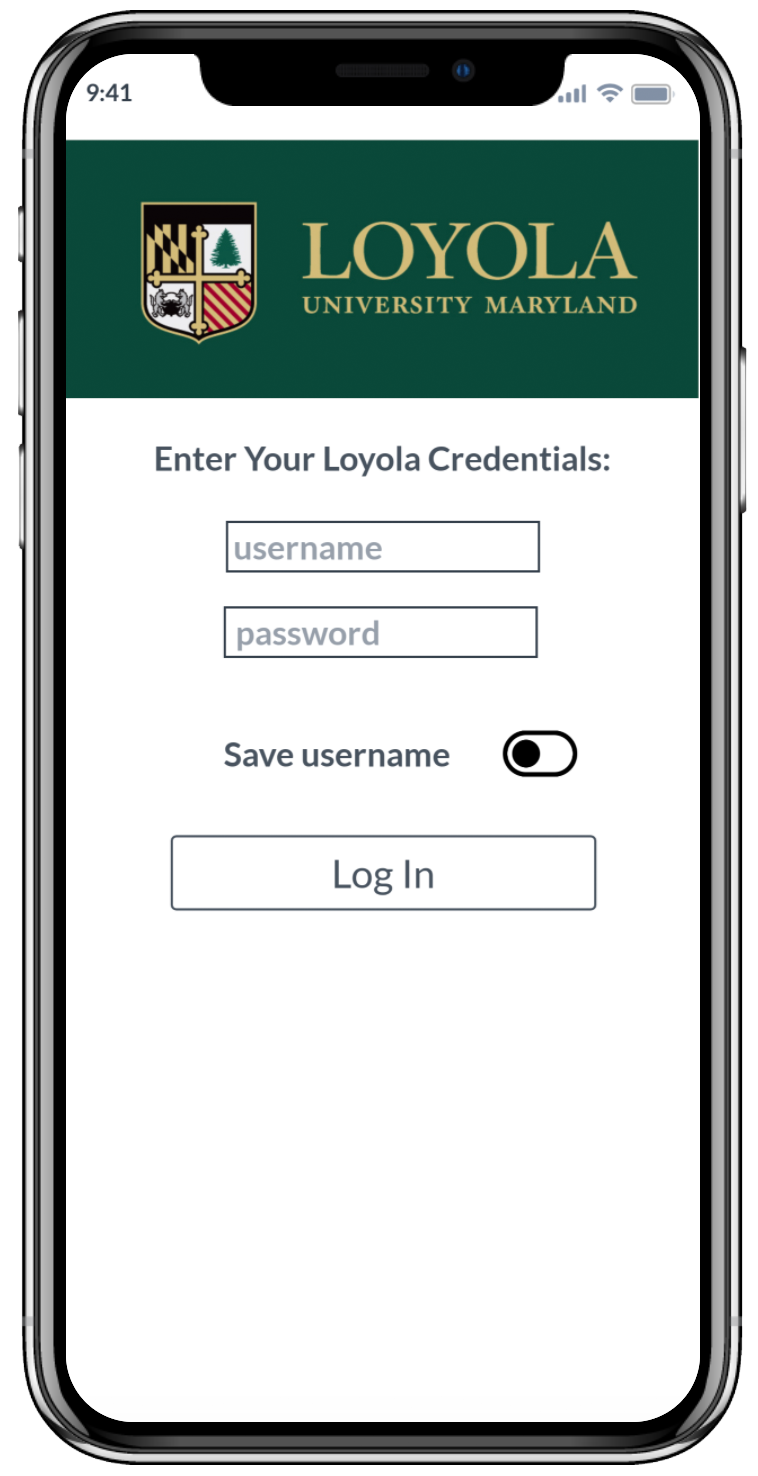 App prototype image