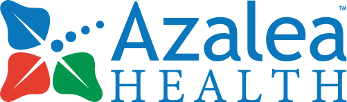 Azalea Health logo and link to website.