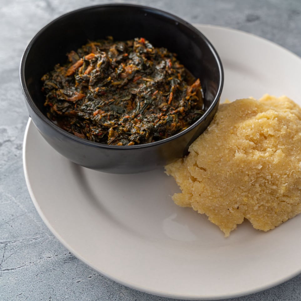 Mama Garri garri dishes