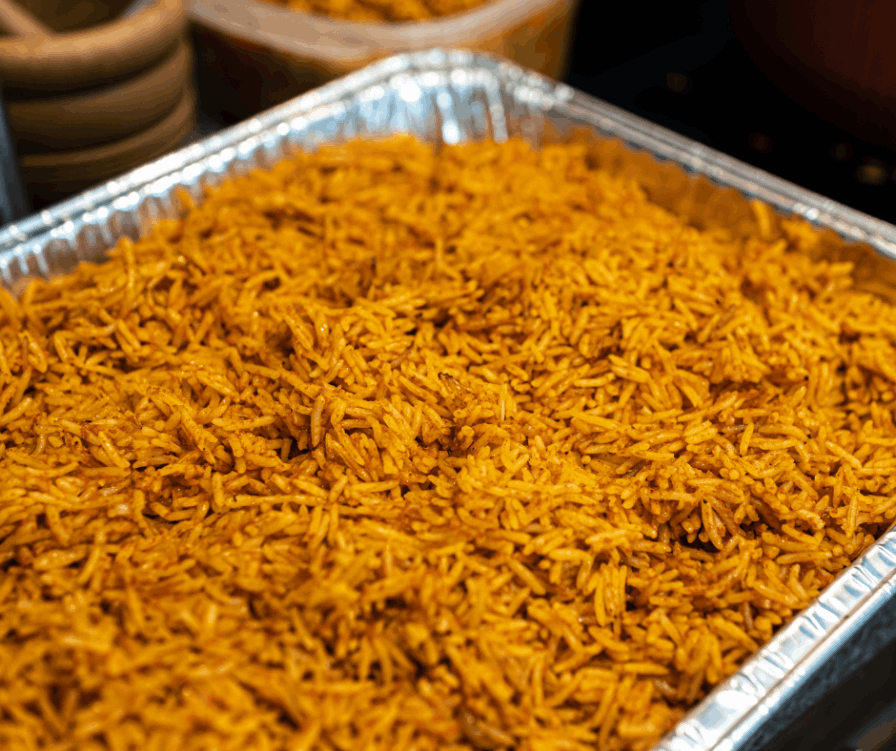 Jolloof Rice - Mama Garri